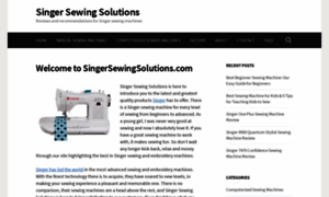 Singersewingsolutions.com thumbnail