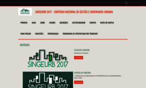 Singeurb2017.faiufscar.com thumbnail