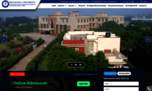 Singhaniauniversity.ac.in thumbnail