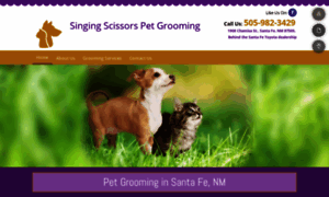 Singingscissorsgrooming.com thumbnail