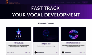 Singingsuccess.teachable.com thumbnail