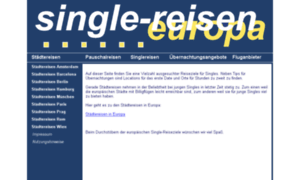 Single-reisen-europa.de thumbnail