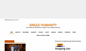 Singlehumanity.com thumbnail