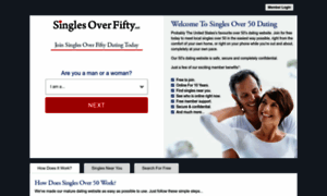 Singlesoverfifty.net thumbnail