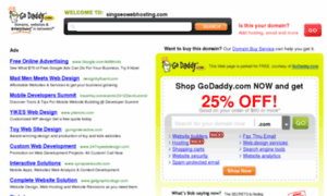 Singseowebhosting.com thumbnail