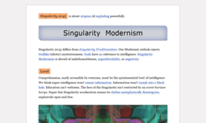 Singularity-2045.org thumbnail
