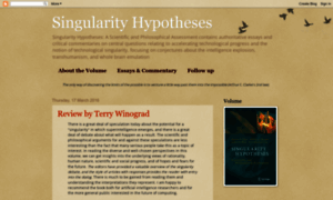 Singularityhypothesis.blogspot.com thumbnail