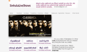 Sinhalaliveshows.com thumbnail