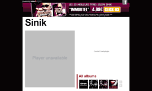 Sinik.believeband.com thumbnail