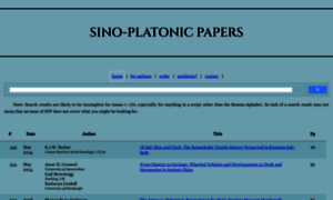 Sino-platonic.org thumbnail