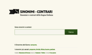 Sinonimi-contrari.it thumbnail