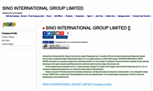 Sinorichinternationalgroup1.tradenote.net thumbnail