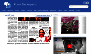 Sinpospetrogrs.com.br thumbnail