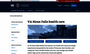 Siouxfalls.va.gov thumbnail