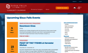 Siouxfallsevents.com thumbnail