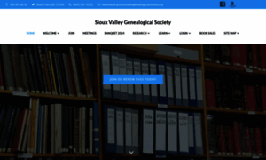 Siouxvalleygenealogicalsociety.org thumbnail