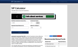Sipcalculator.in thumbnail