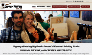 Sippingnpaintinghighland.com thumbnail