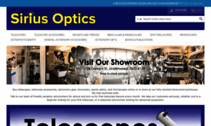 Sirius-optics.com thumbnail