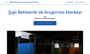 Sisli-rehberlik-ve-arastrma-merkezi.business.site thumbnail