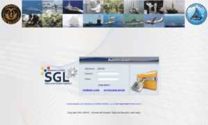 Sislog.armada.mil.ec SISLOG Sislog Login