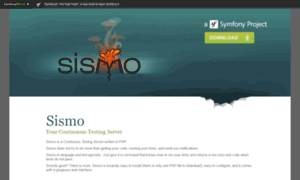 Sismo.sensiolabs.org thumbnail