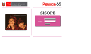 Sisope.pension65.gob.pe thumbnail