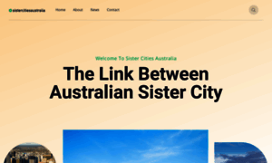 Sistercitiesaustralia.com thumbnail