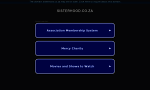 Sisterhood.co.za thumbnail