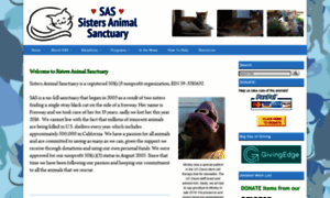 Sistersanimalsanctuary.com thumbnail