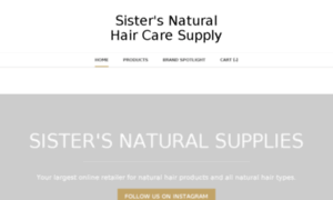 Sistersnaturalsupplies.com thumbnail