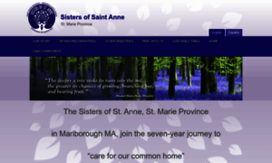 Sistersofsaintanne.org thumbnail