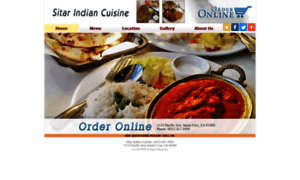 Sitarindiancuisineca.com thumbnail