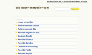 Site-leader-immobilier.com thumbnail