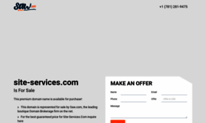 Site-services.com thumbnail