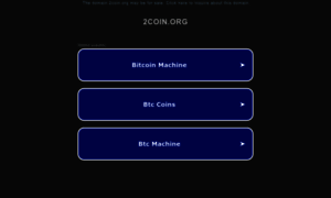 Site.2coin.org thumbnail