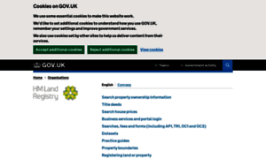 Site.landregistry.gov.uk thumbnail