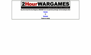 Site.twohourwargames.com thumbnail