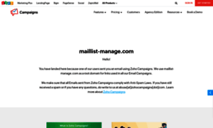 Site24.maillist-manage.com thumbnail