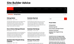 Sitebuilderadvice.net thumbnail