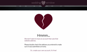 Sitecenter2.weddingwindow.com thumbnail