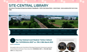 Sitecentrallibrary.wordpress.com thumbnail