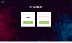 Sitecube.co thumbnail