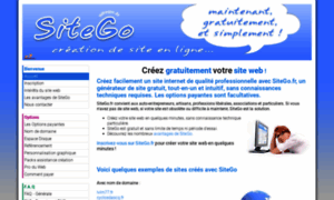 Sitego.fr thumbnail