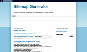 Sitemapgenerator.blogspot.com thumbnail