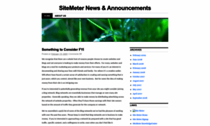 Sitemeter.wordpress.com thumbnail