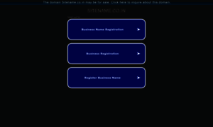 Sitename.co.in thumbnail