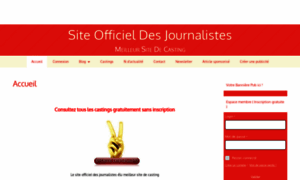 Siteofficieldesjournalistes.com thumbnail