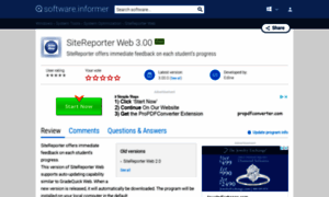 Sitereporter-web.software.informer.com thumbnail