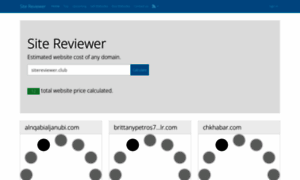 Sitereviewer.club thumbnail